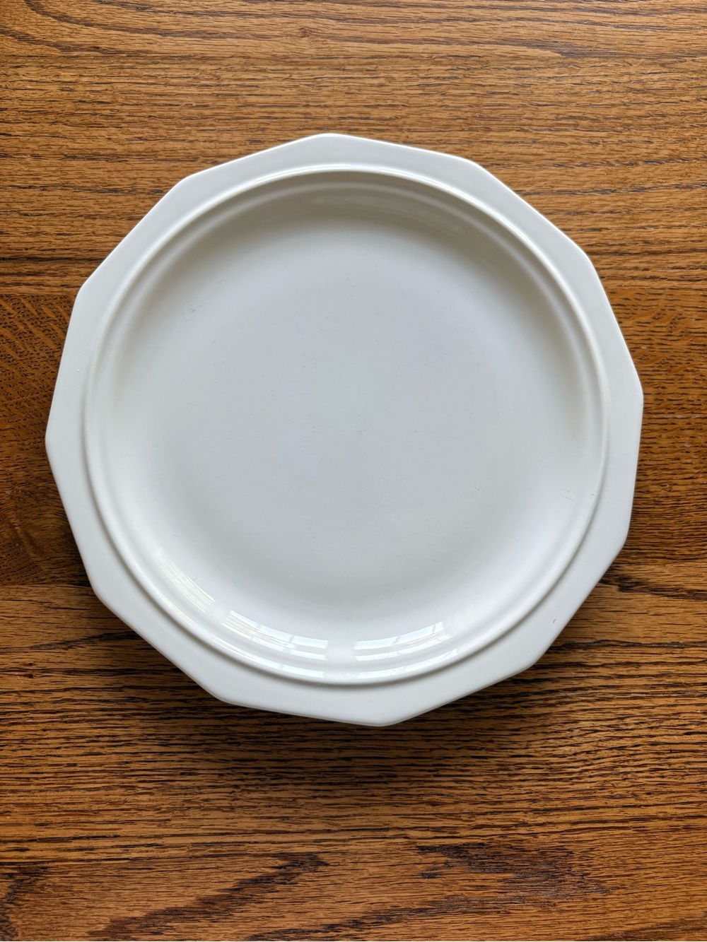 VTG Pfaltzgraff Heritage White Dinner Plate - 10.5”